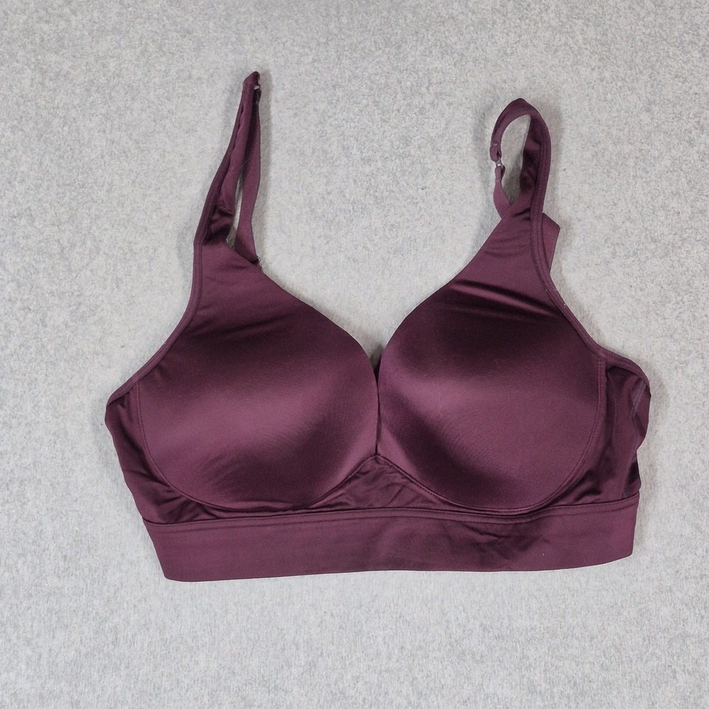 Jockey Women Bra 34B Purple Aura T Shirt Underwired Strap Adjustable